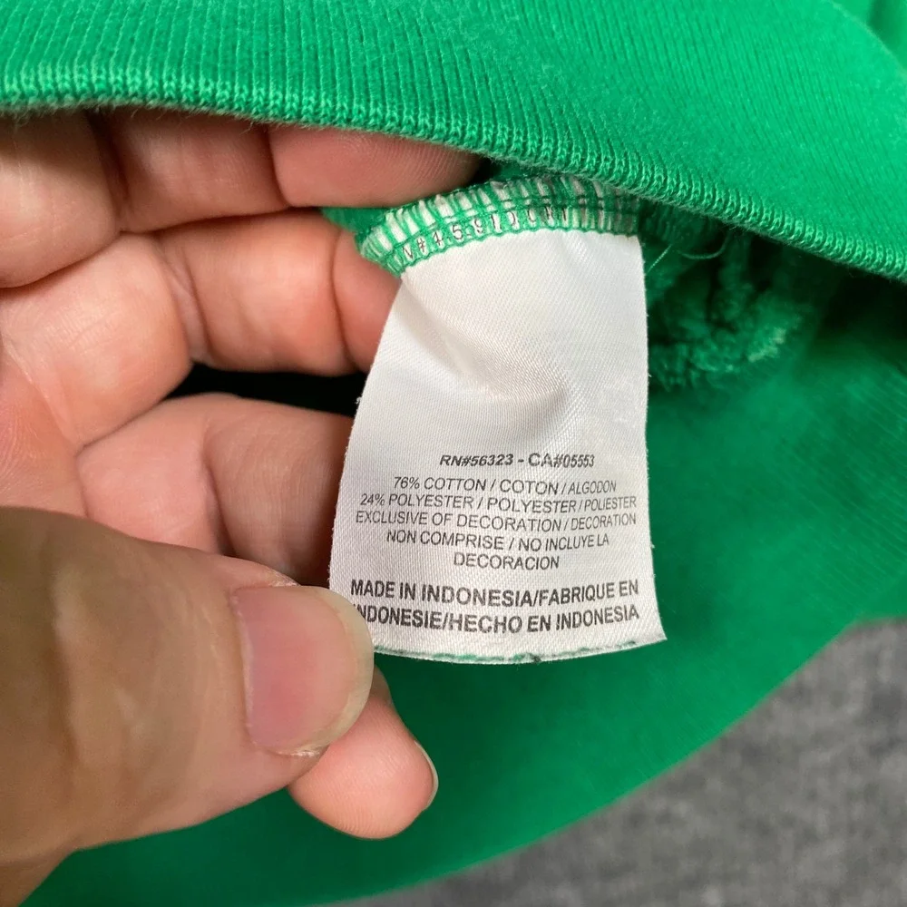 Nike Athletic Dept Mens‎ XL Green Full Zip Hoodie Swoosh Fleece 148781-383